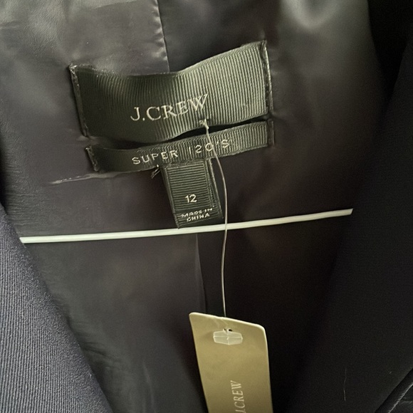 J.Crew super 120’s blazer, size 12, new - Picture 4 of 9